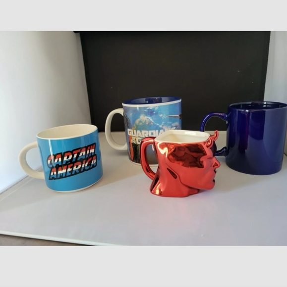 NWOT 4 Marvel/Disney/ Captain America, Dare Devil, Guardians of the GalaxyMugs - Picture 2 of 12